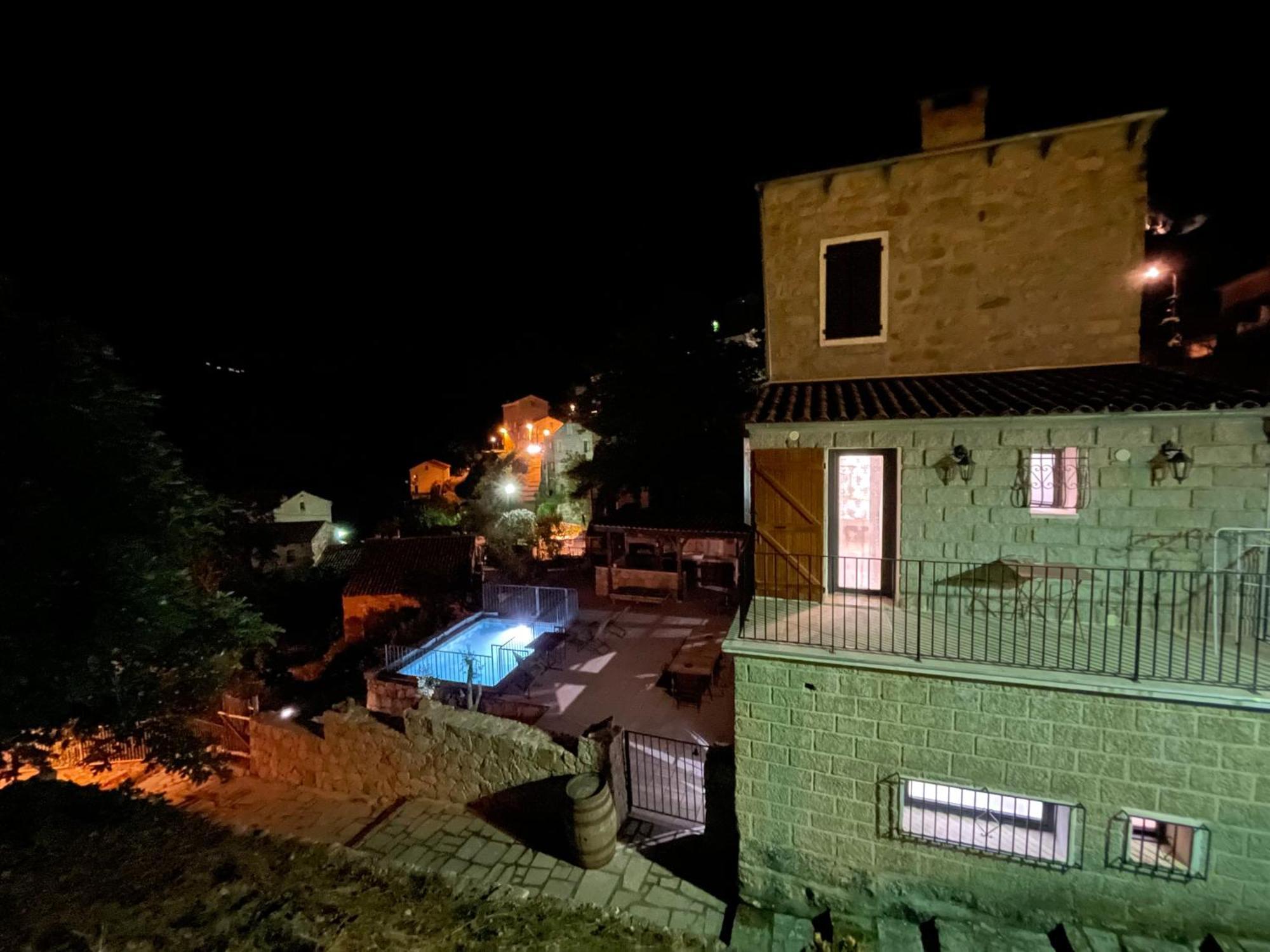 Casa Arena Authentique Maison De Village Avec Piscine Au Coeur De L'Alta Rocca - Zoza Exteriér fotografie