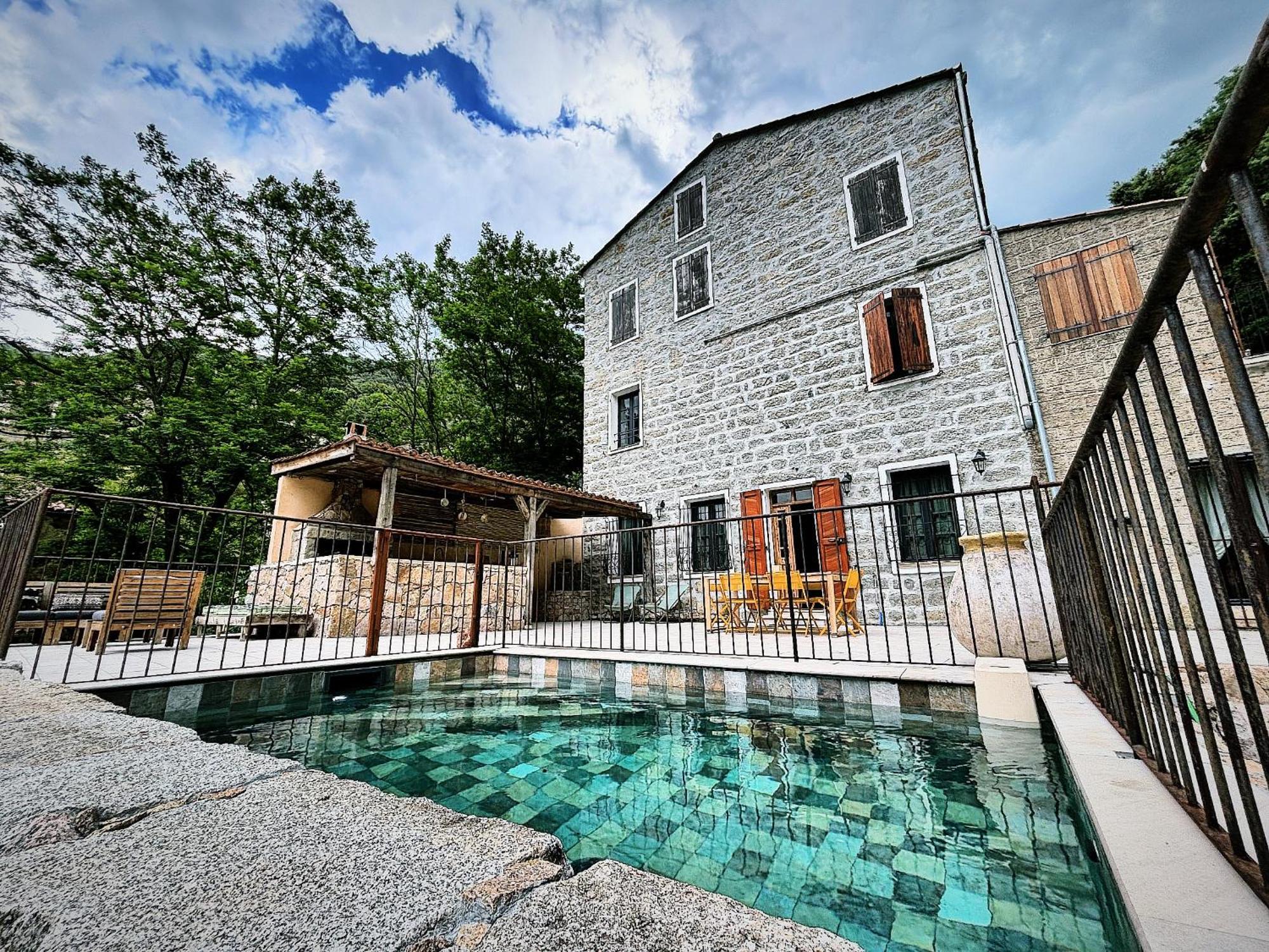 Casa Arena Authentique Maison De Village Avec Piscine Au Coeur De L'Alta Rocca - Zoza Exteriér fotografie